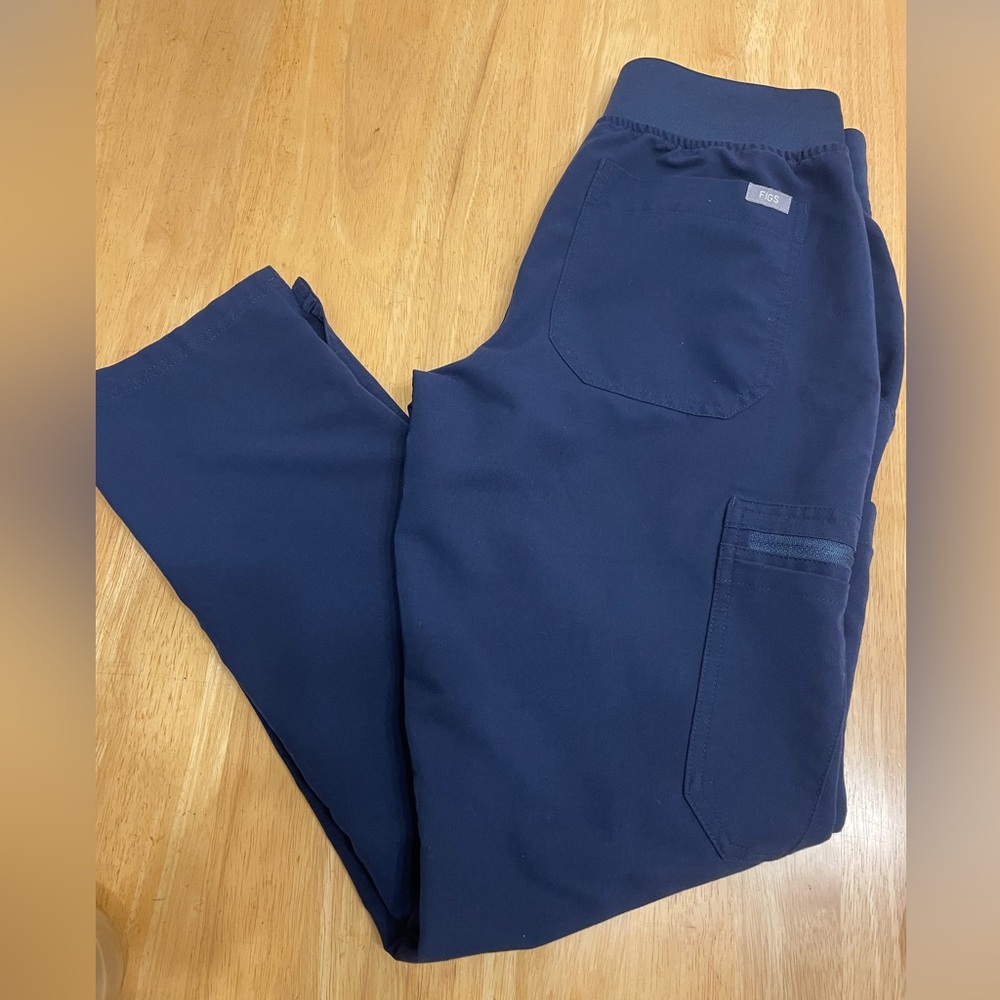 Navy Figs Yola Scrub Pants